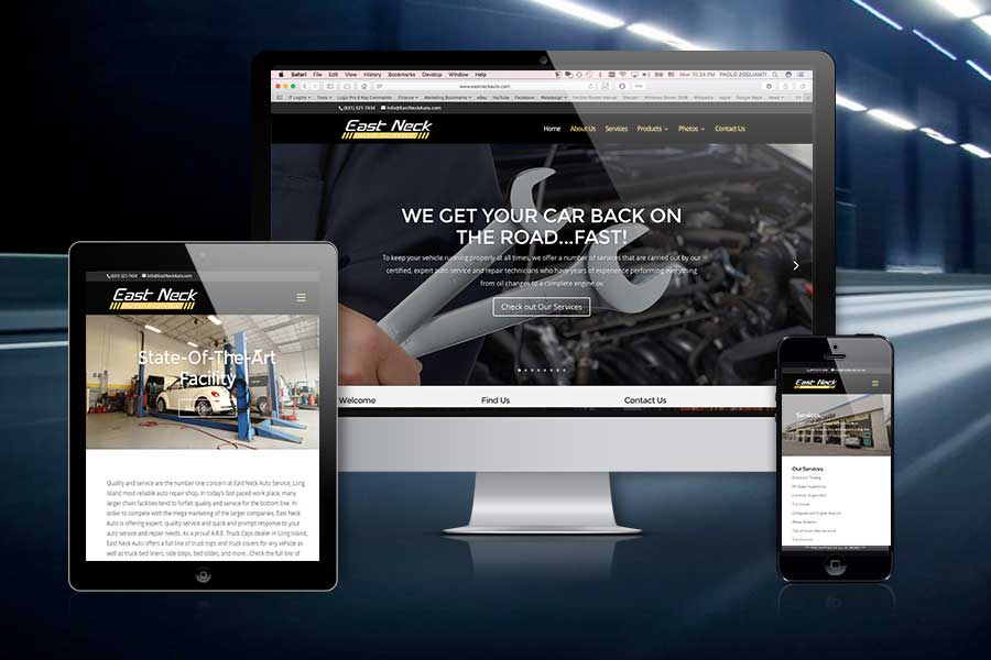Automotive Website by Futura Media Productions